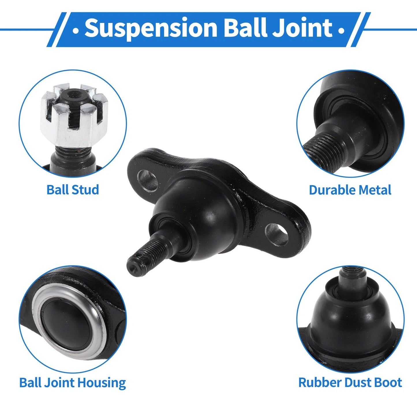 Front Lower Ball Joints for Hyundai Tucson (2005-2009)