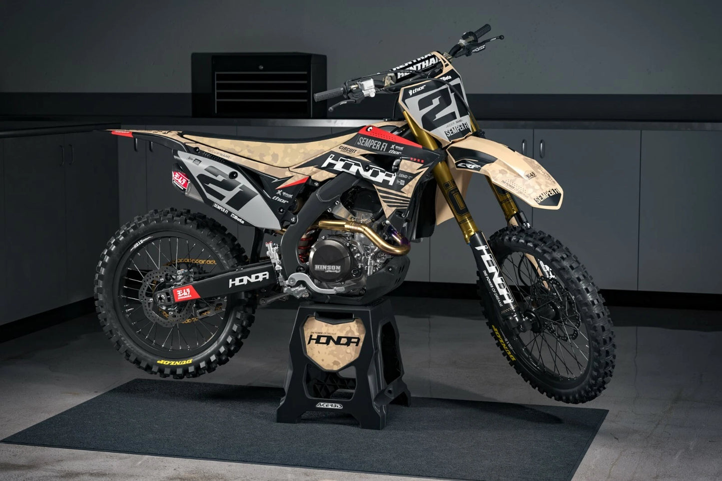 TERRA STYLE Graphics Decal Kit for Honda CRF 50 (All Years)