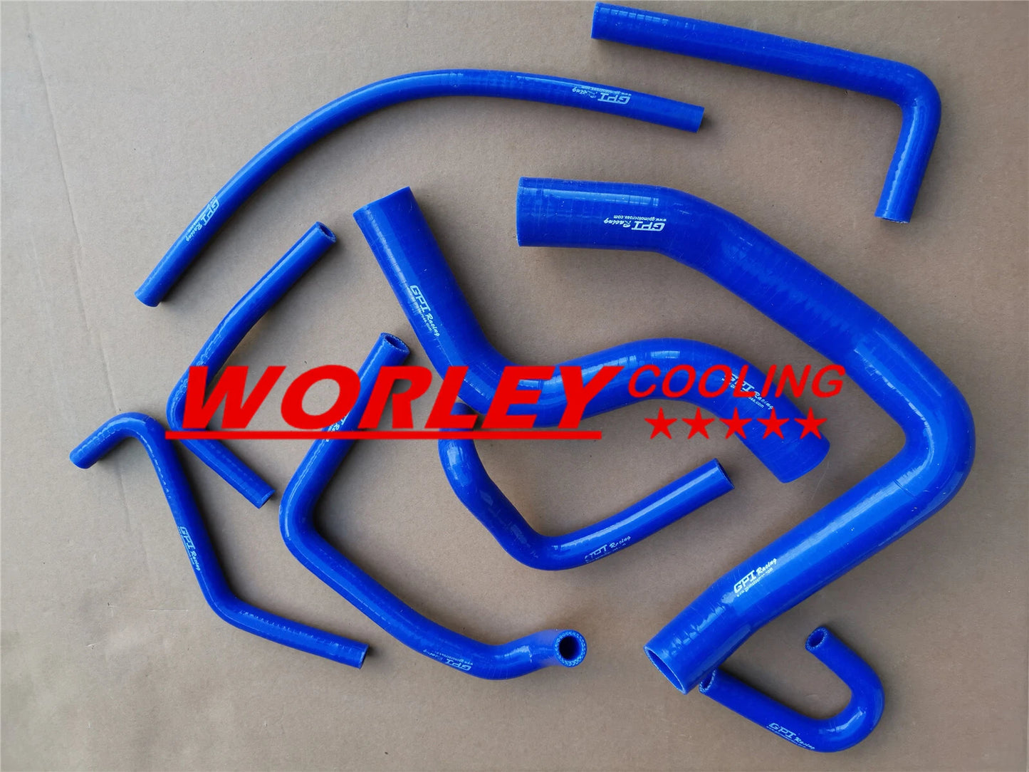 Blue Silicone Radiator Heater Hose for Pajero NH NJ V6 3.0 6G72 (1991-1996)
