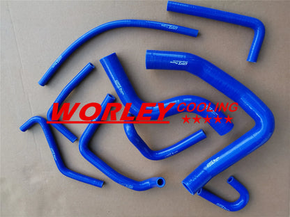 Blue Silicone Radiator Heater Hose for Pajero NH NJ V6 3.0 6G72 (1991-1996)
