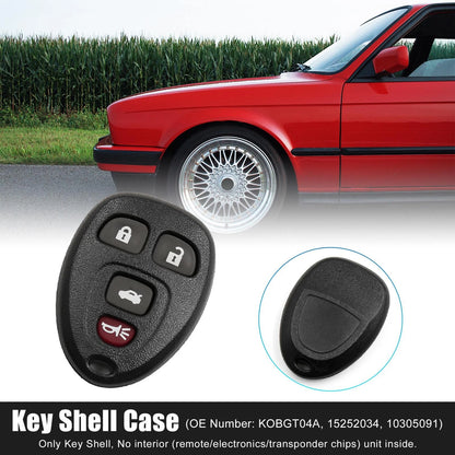 Key Fob Case Shell Replacement for Chevrolet Malibu (2004 - 2012)