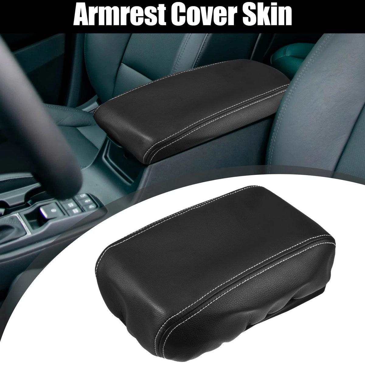 Faux Leather Armrest Box Cover for Subaru Forester (2013-2018)