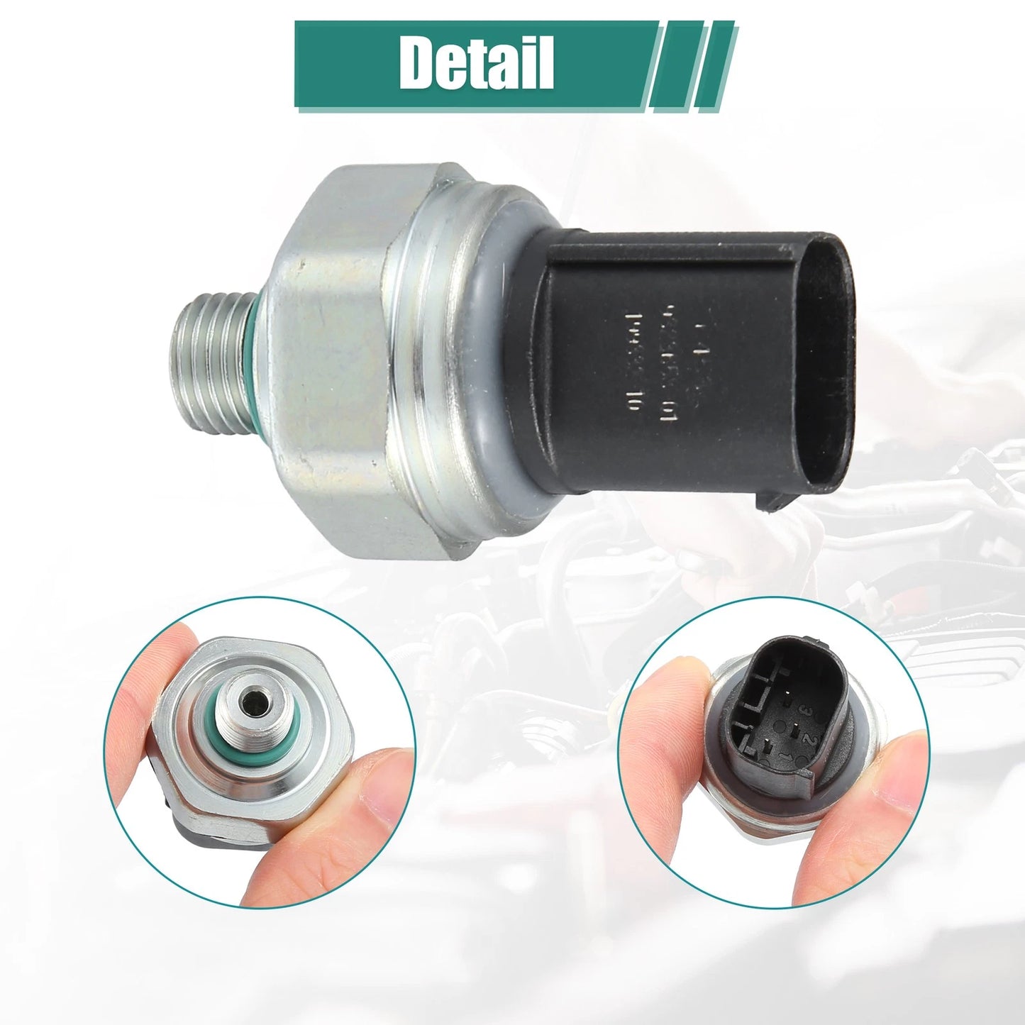1Pcs A/C Pressure Sensor 2.5L L6 for BMW 323Ci (2000-2000)