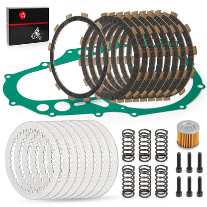 Heavy Clutch Friction Plates & Gasket Kit for Suzuki QuadSport Z 400(2003–2006)