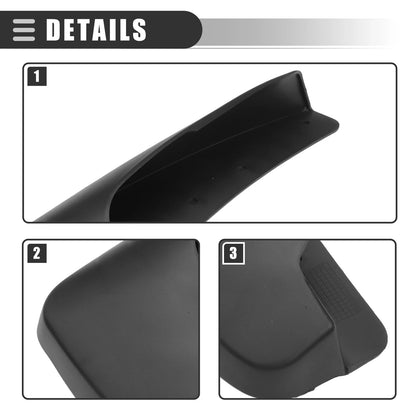 Car Mud Flaps Splash Guards Set for Jeep Liberty (2008-2012)