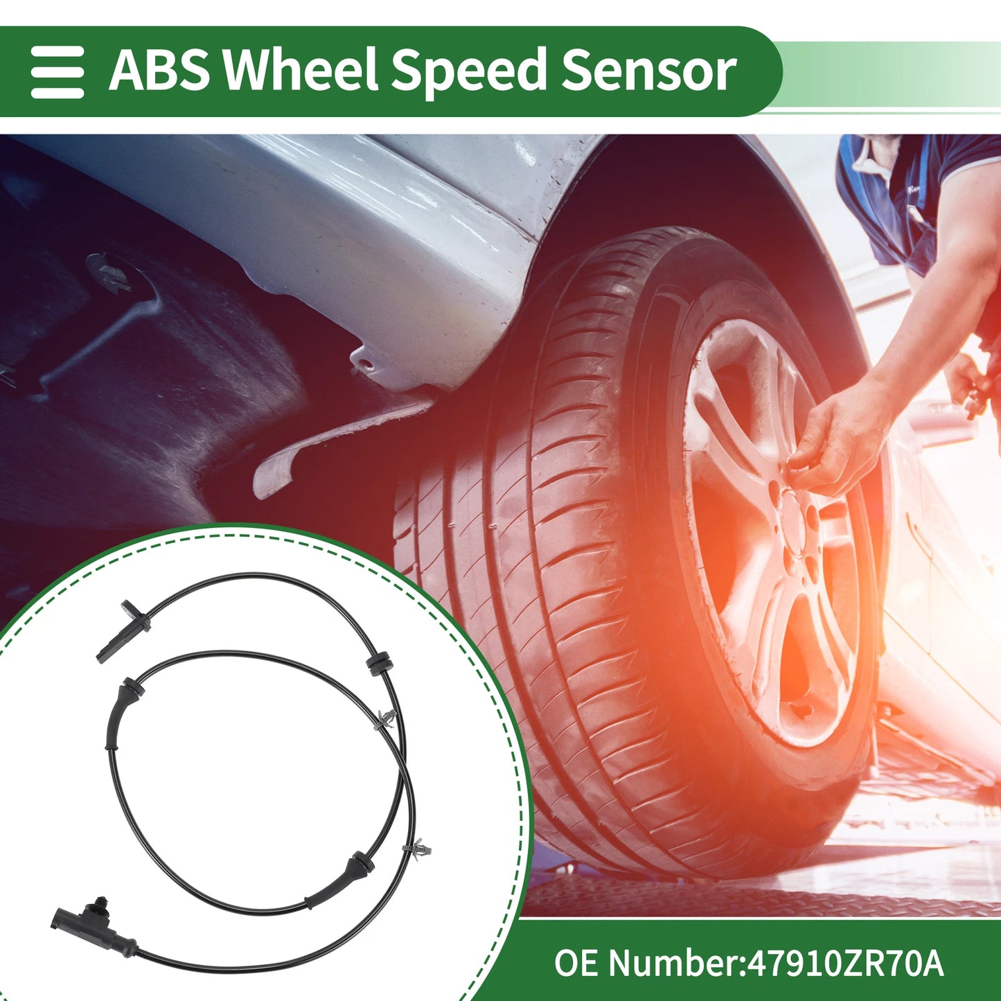 ABS Wheel Speed Sensor for Nissan Versa (2007-2012)