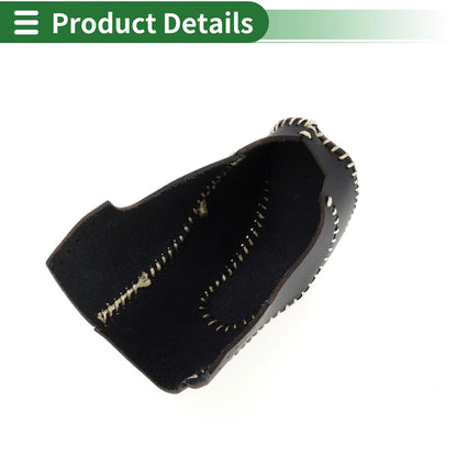 Subaru Forester Gear Shift Knob Cover 2018-2023 Black Beige Faux Leather