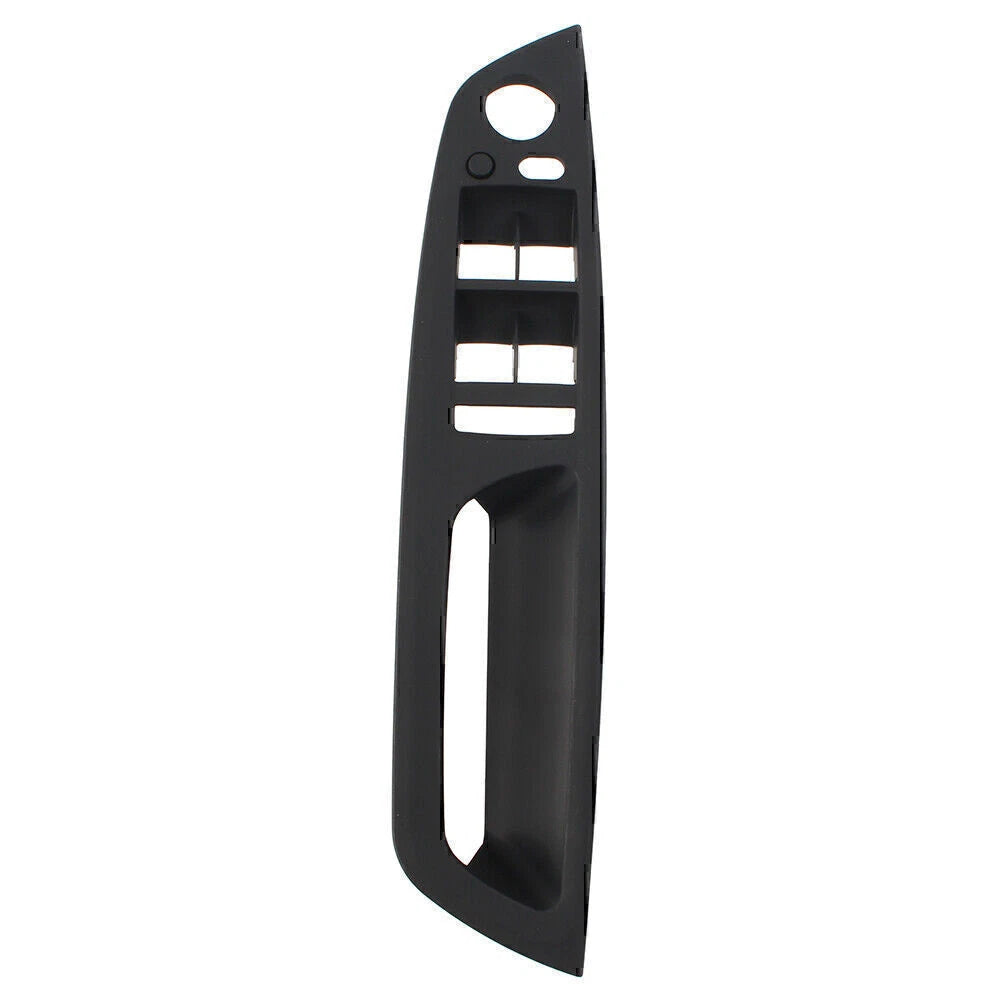 Black ABS Inner Door Handle Trim Cover for BMW X5 X6 (2007-2013)