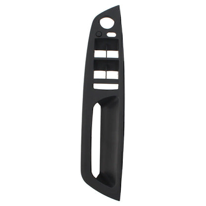 Black ABS Inner Door Handle Trim Cover for BMW X5 X6 (2007-2013)