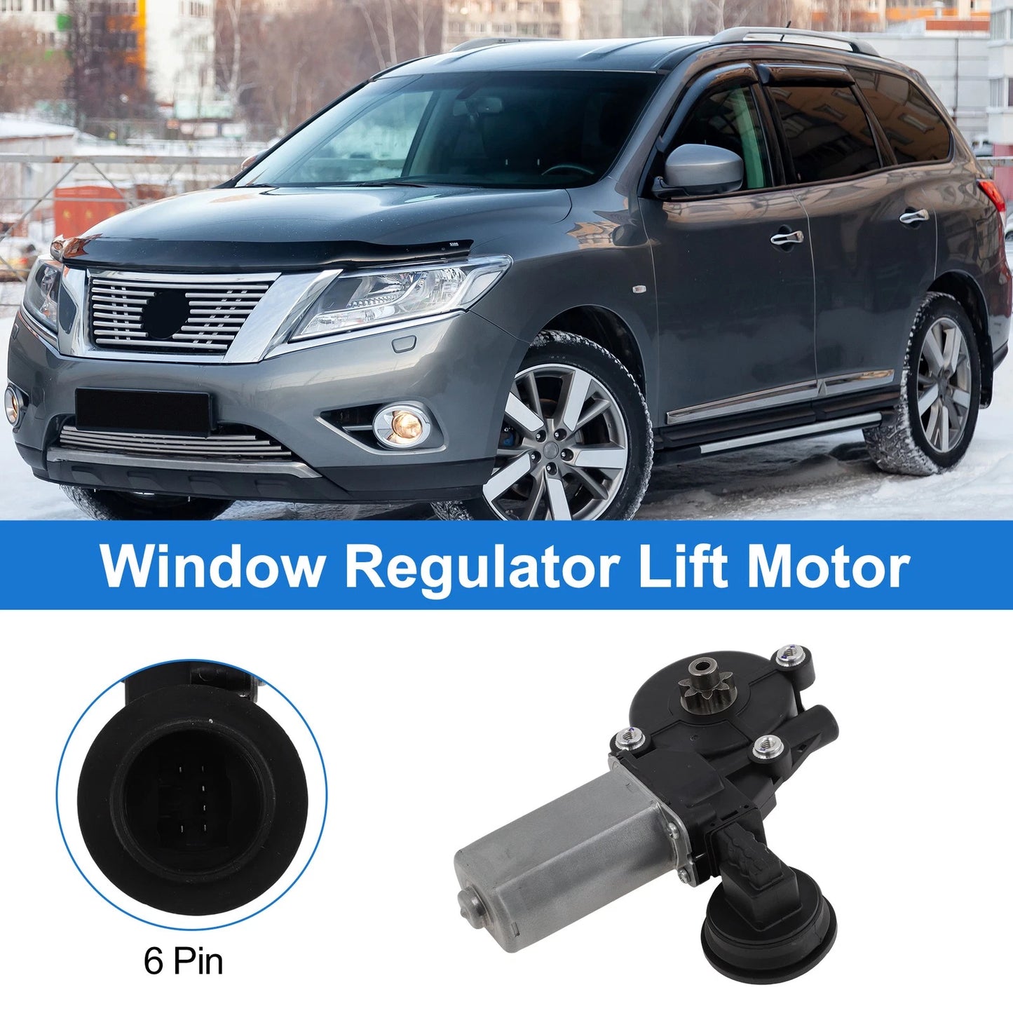 Power Window Regulator Lift Motor for NISSAN PATHFINDER (2013–2018)