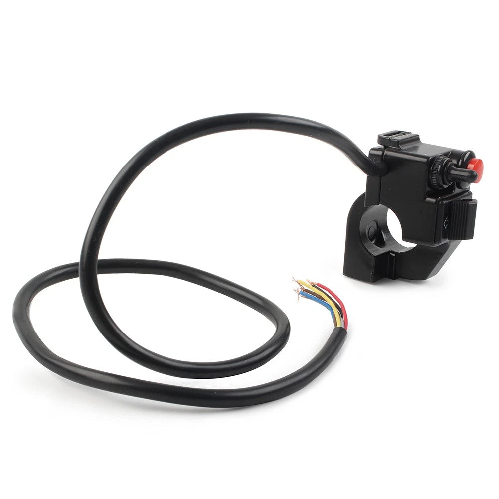 12V Motorcycle Handlebar Switch Button for Horn Turn Signal Fog Lamp Headlight