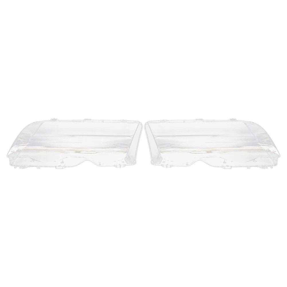 Transparent Front Headlight Lens Cover for BMW 3 Series E46 Sedan (98-01)