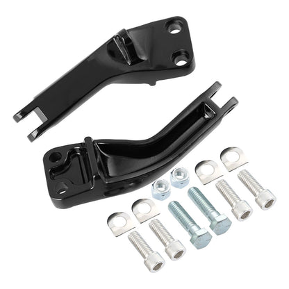 Rear Passenger Foot Pegs Mounts for Harley Dyna Street Bob (2007-2017)