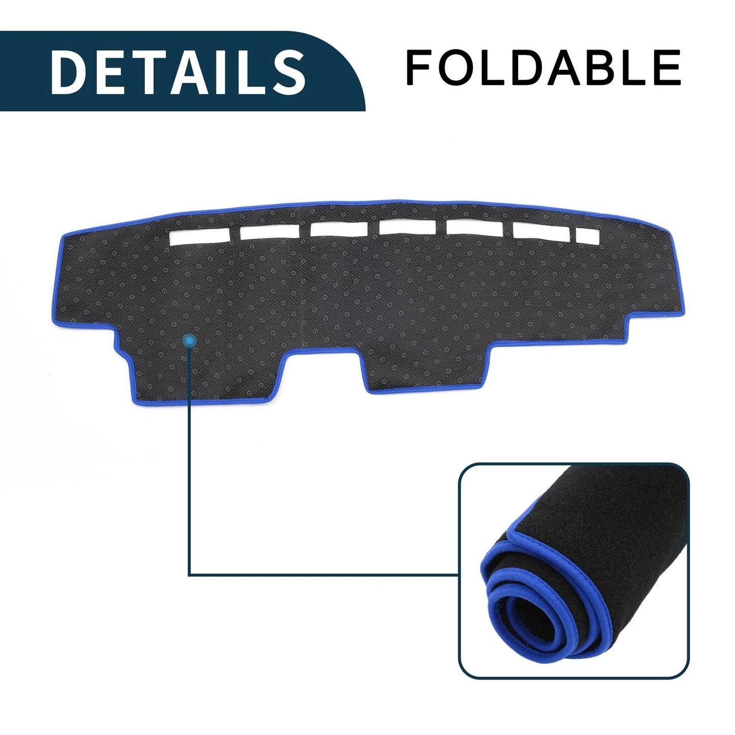 Dashboard Cover Mat for Honda N-VAN JJ1 JJ2 Sun Protector (2018-2023)