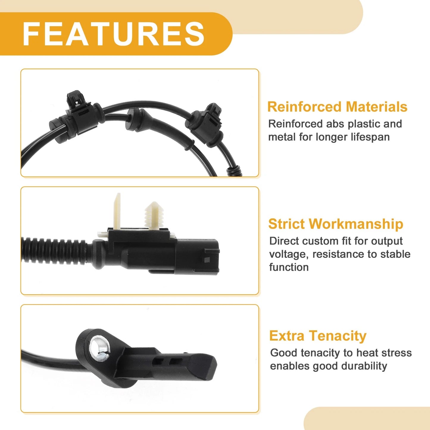ABS Wheel Speed Sensor for Chevrolet Colorado RWD
