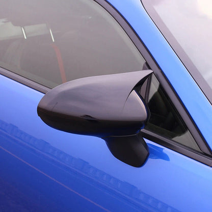 Side Mirror Cover Cap Trim for Subaru BRZ Toyota GR86 2022-2024 Gloss Black