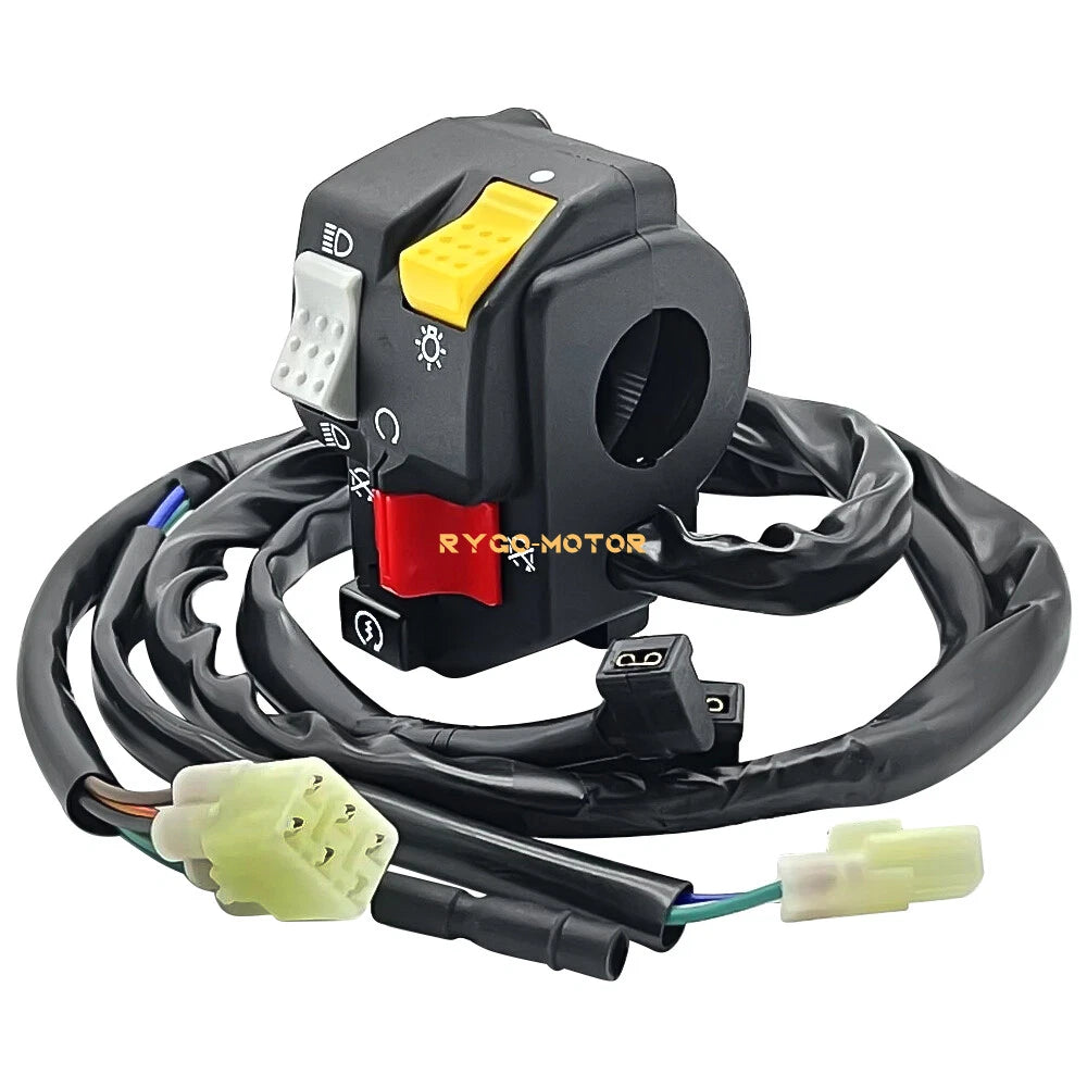 Handlebar Control Switch Start Kill Stop Light for Honda TRX250X (2009–2017)
