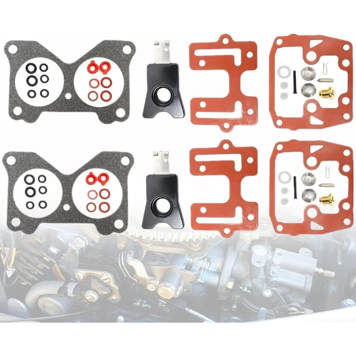 Carburetor Repair Kit for Johnson/Evinrude 85-235 HP Crossflow 2 Pcs