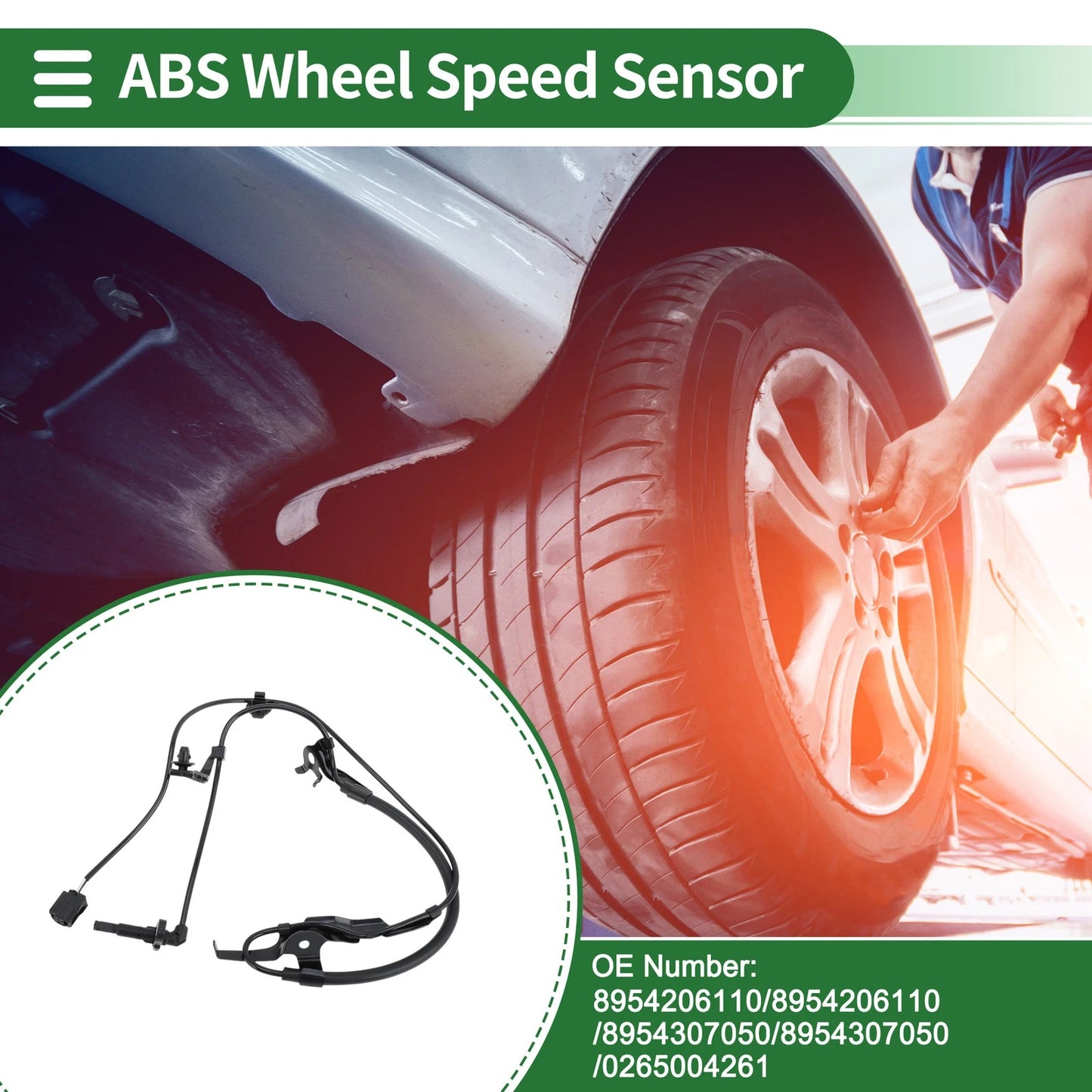 ABS Wheel Speed Sensor for Toyota Camry (2017) - 1 x Sensor