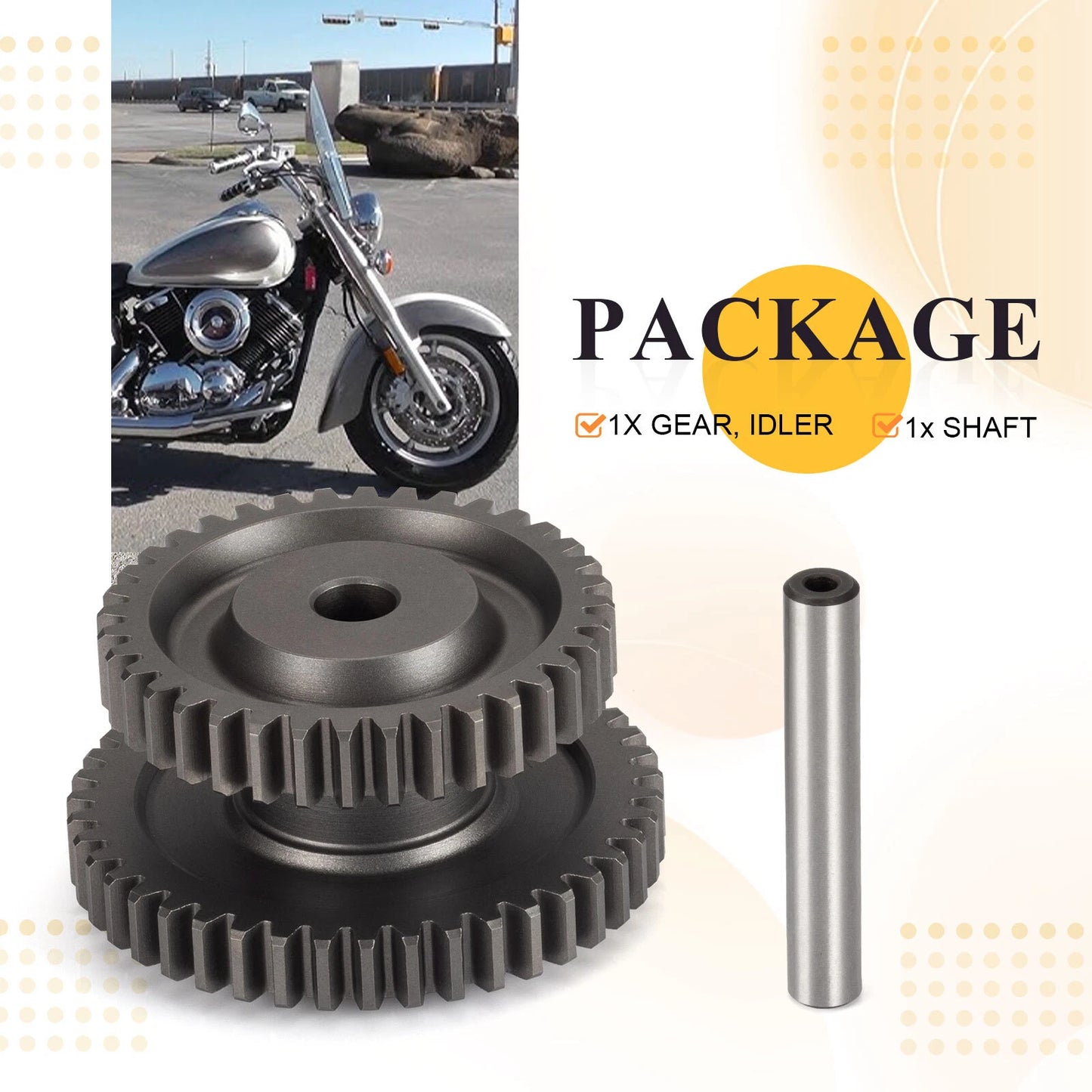 Starter Motor Idle Gears for Yamaha V-Star 1100 XVS1100 (2000-2009)