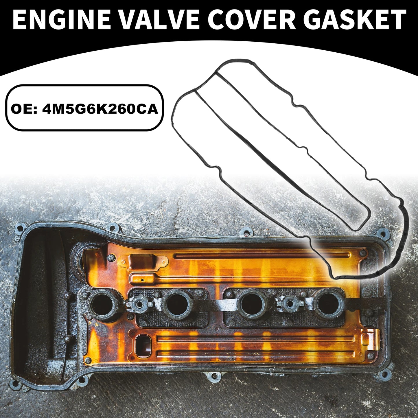 Valve Cover Gasket for Ford B-MAX 2012-on, C-MAX 2010-on (2010-2023)