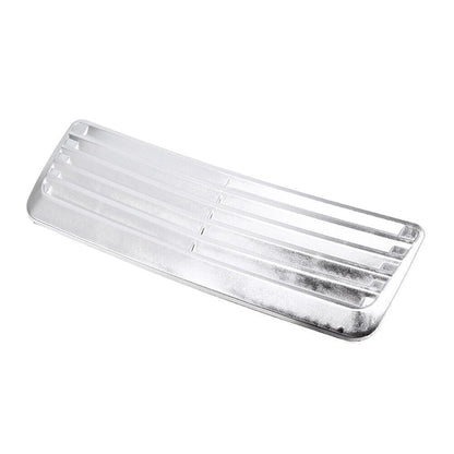Universal Silver Air Flow Intake Scoop for Car Hood Trim