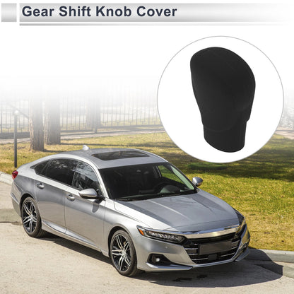 Black Silicone Gear Shift Knob Cover for Honda Accord (2018-2022)
