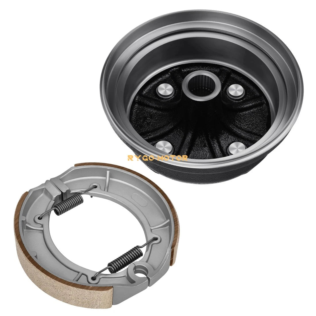 Rear Brake Drum & Shoes for Yamaha Big Bear 350 YFM350U YFM350FW (1996–1999)