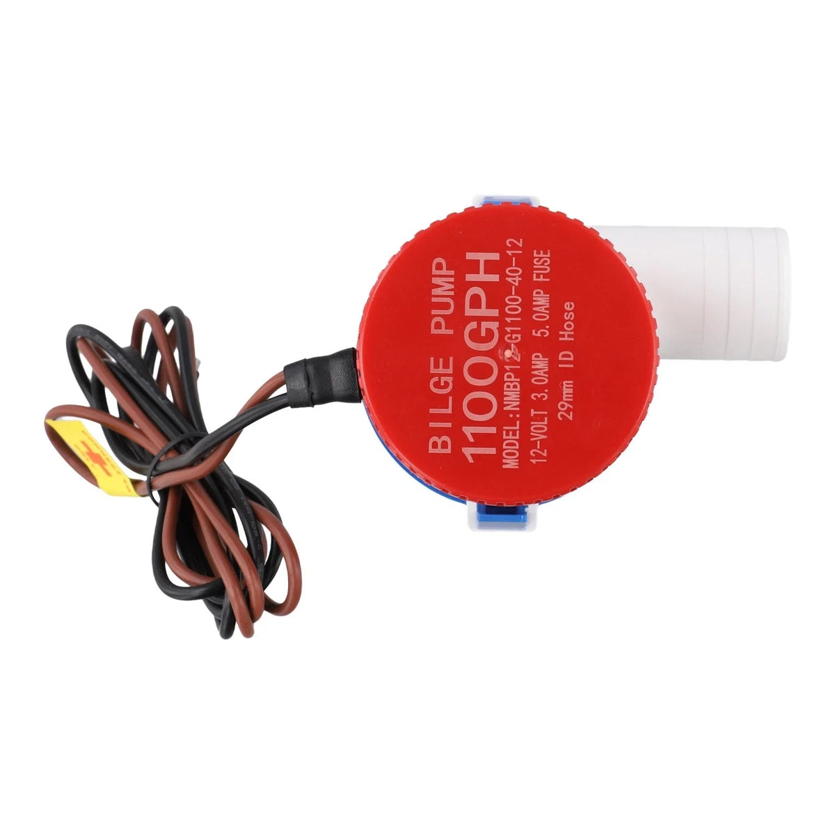 Bilge Pump for Boats Submersible Water Accessory Stainless Steel Shaft