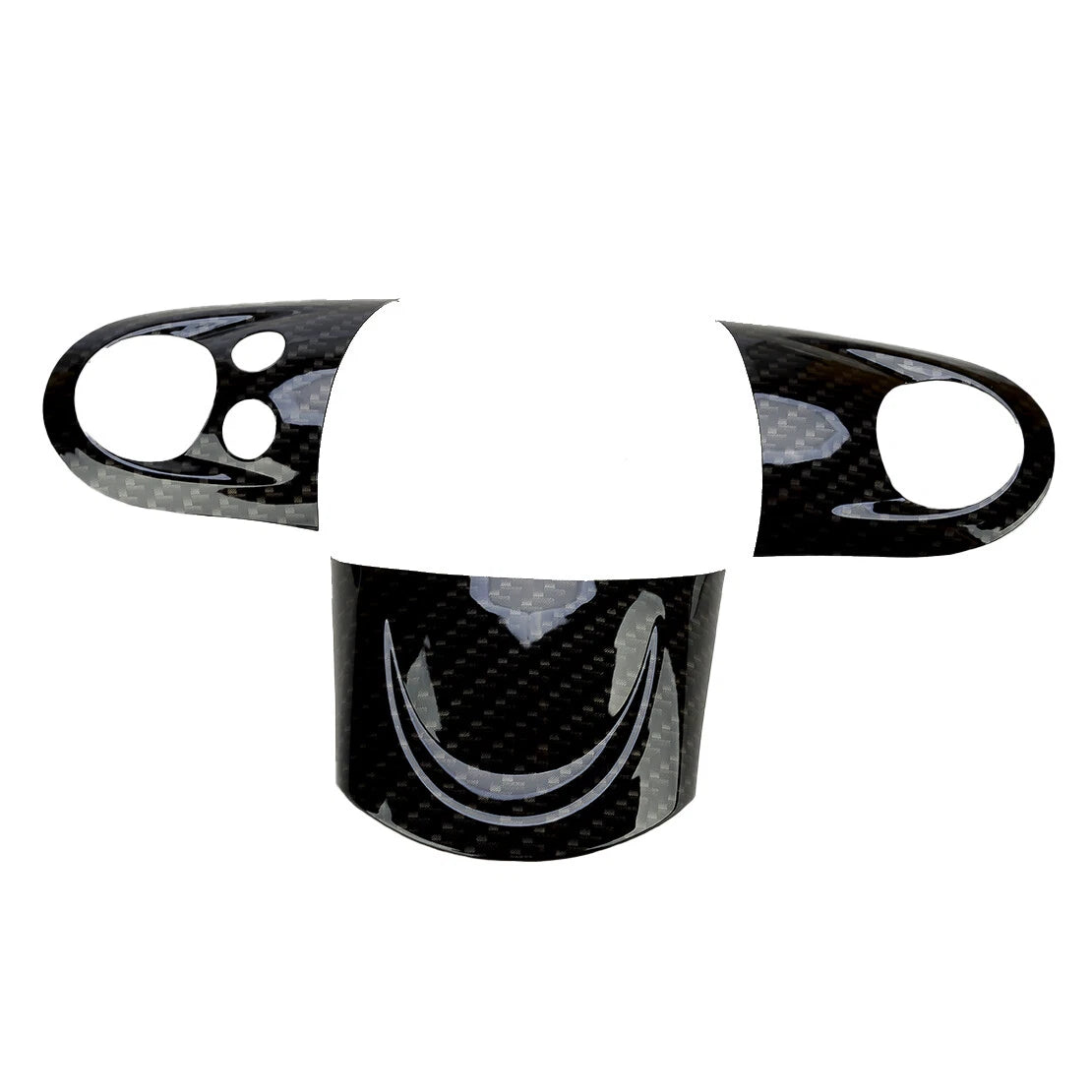 3 x Steering Wheel Button Cover Trim for Mini Cooper (2007-2016)