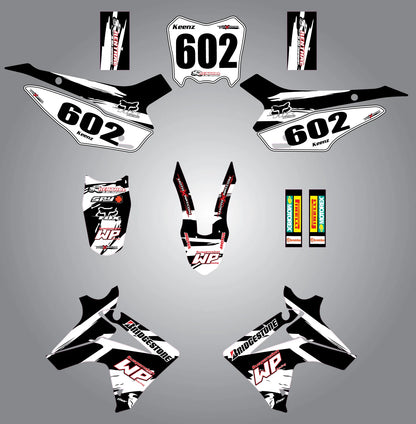 Custom Graphic Kit for Honda CRF 110 (2013-2018) - Safari Style Stickers
