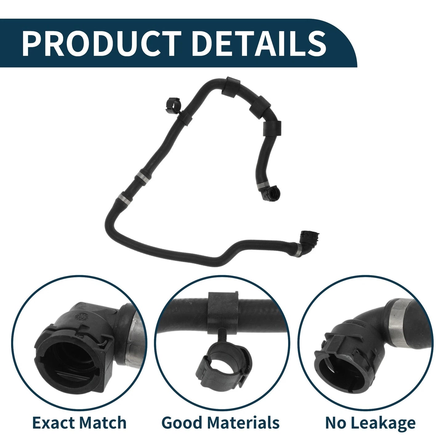 Radiator Hose for BMW 2 Series 2015 (2015) - Rubber Coolant Pipe