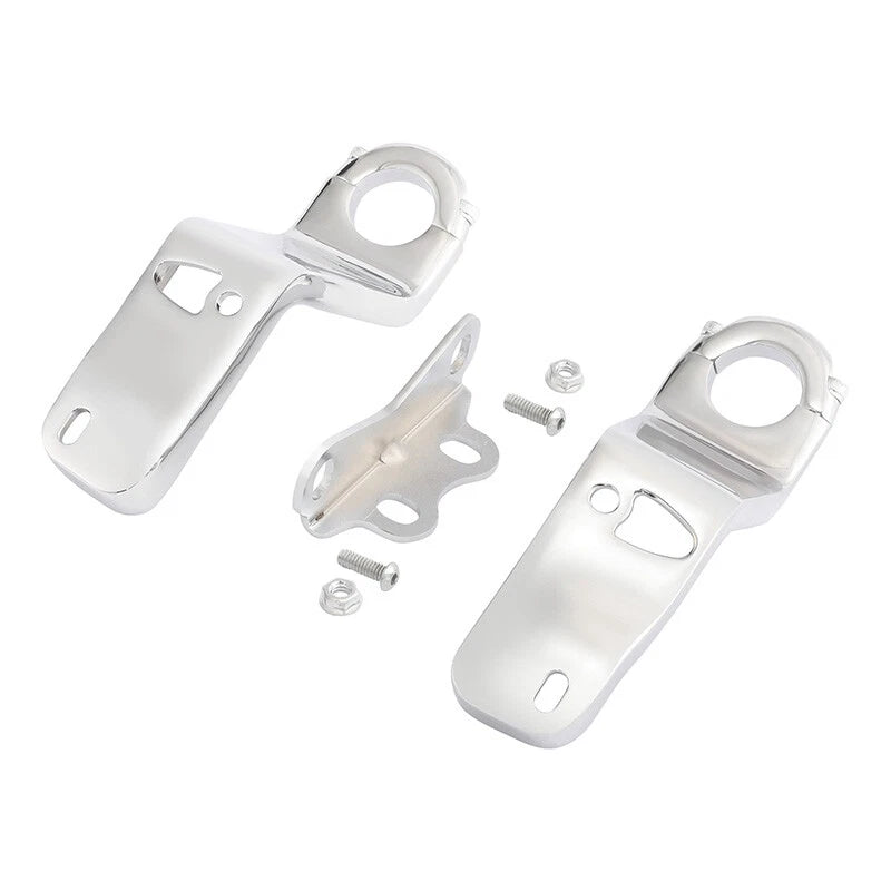 Chrome Headlight Fairing Support Bracket for Harley Low Rider ST (2022-2025)
