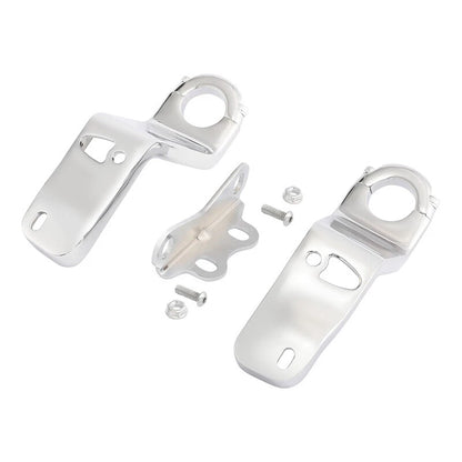 Chrome Headlight Fairing Support Bracket for Harley Low Rider ST (2022-2025)