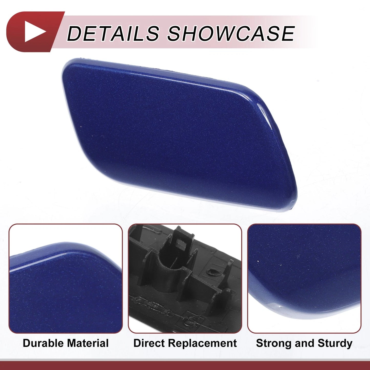 Front Right Washer Nozzle Cover for Subaru Forester (2016-2018) Blue