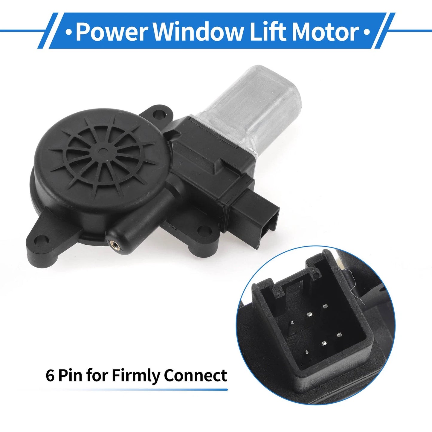 Power Window Regulator Lift Motor for Mazda 2 Hatchback (2011-2014)
