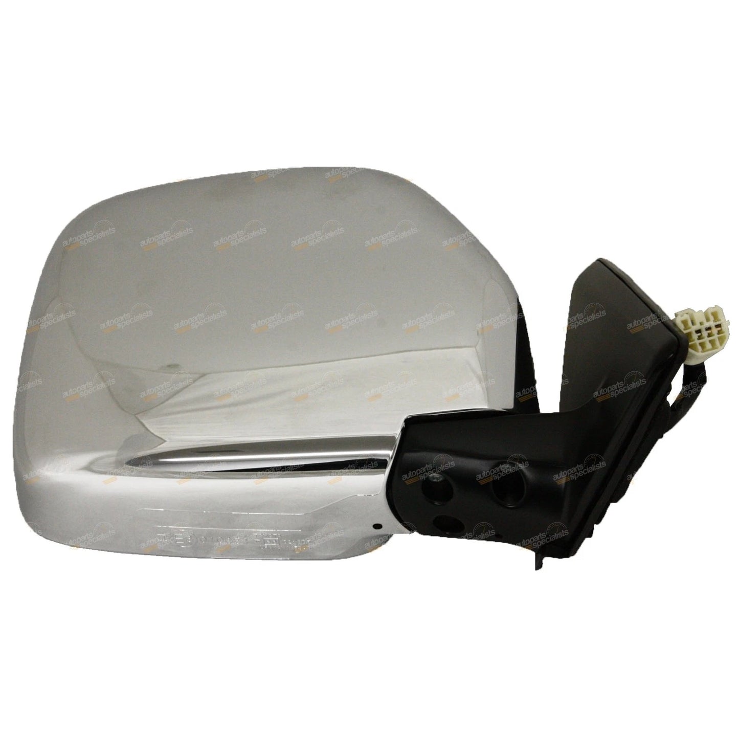 RH Chrome Electric Door Mirror for Toyota Landcruiser Prado (1996–2002)