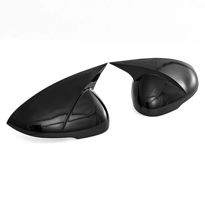 Glossy Black Rear View Wing Side Mirror Covers for KIA K5 (2020-2023)
