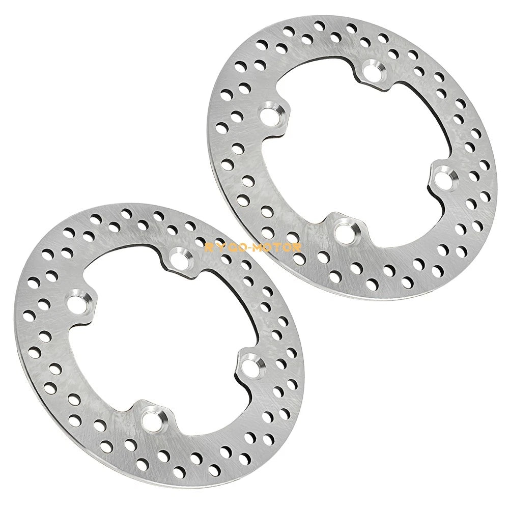 4 Front Rear Brake Disc Rotors for Polaris RZR 900 1000 Sportsman/Scrambler 1000