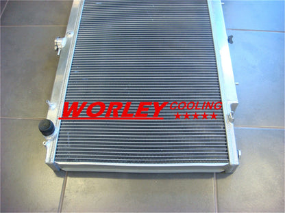 Aluminum Radiator + Shroud + Fan for Nissan Patrol GU Y61 (2000-2006)