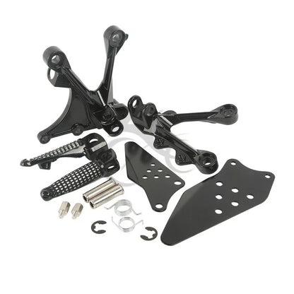 Front Driver Footpegs Bracket for Kawasaki Ninja ZX-6R ZX636 (2005-2008)