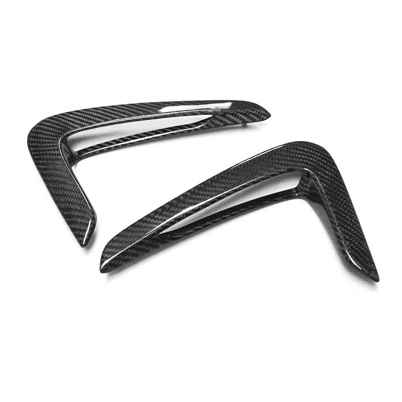Carbon Fiber Side Fender Air Vent Trim Replace For BMW F32 F33 F36 4 Series