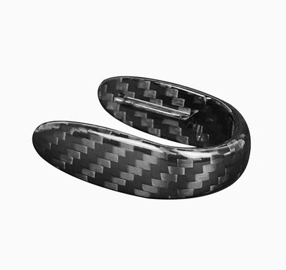 Real Carbon Fiber Key Fob Case 'U' Frame Cover for Mini F54 F55 F56 F57 F60