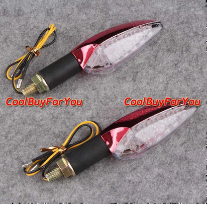 LED Turn Signal Bulbs Set for Universal Vehicles - Red Lights