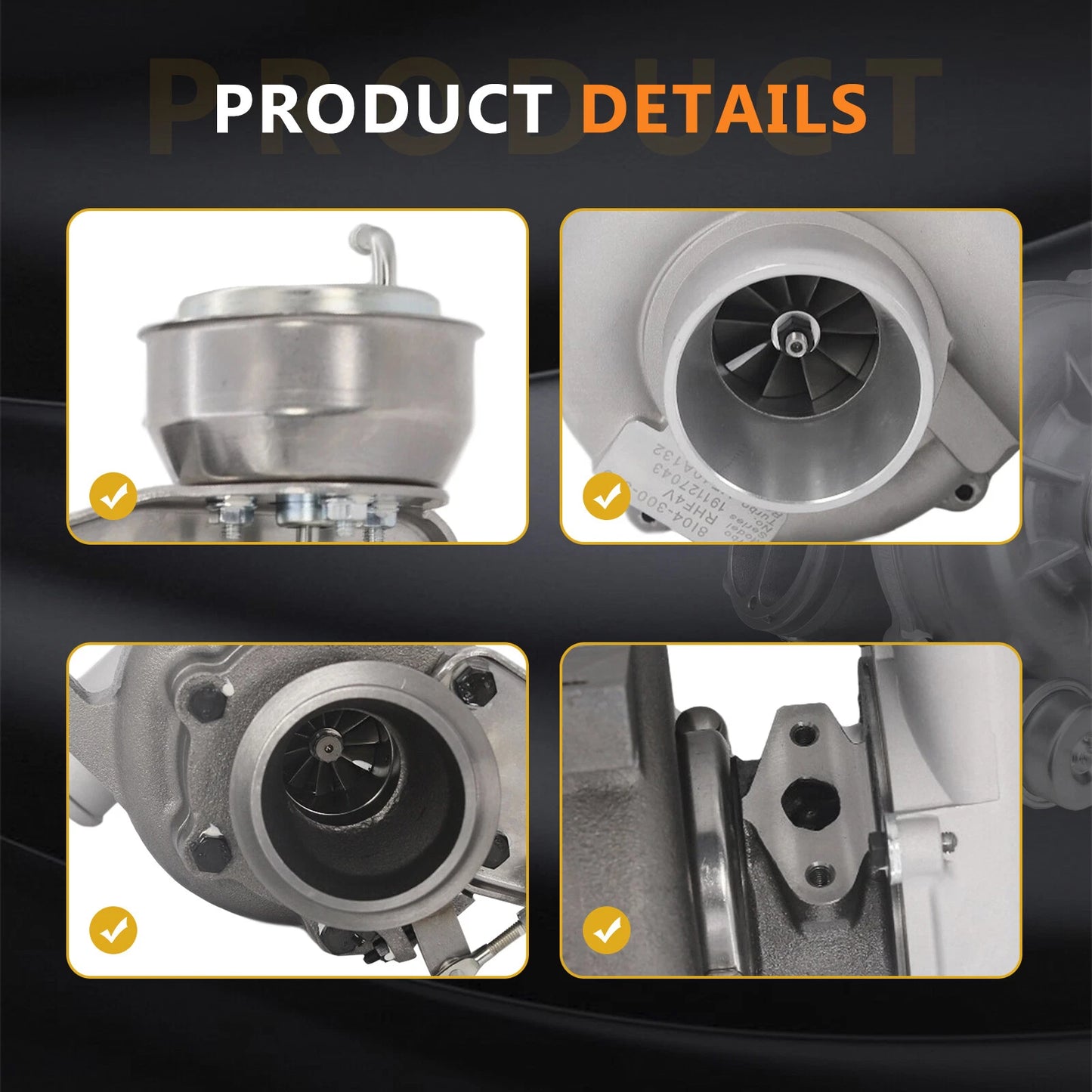 Turbo Charger for Mercedes Benz Sprinter Vito Viano OM646 2.2L (2006-2018)
