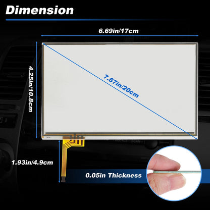 7in Touch Screen Digitizer for Toyota Prius (2004-2009)