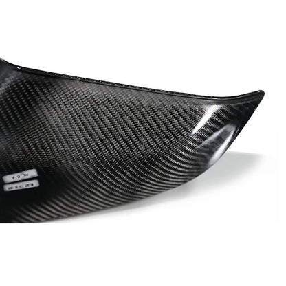 Real Carbon Fiber Wing Side Mirror Cover Caps Trim fit For Tesla Model 3