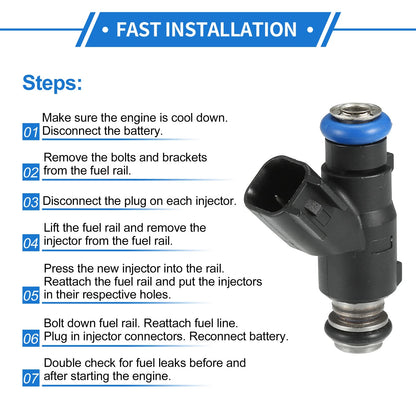 Fuel Injector 1.8L L4 for Mitsubishi Junjie (2000-2016)