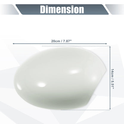 Right Side Mirror Cover White for BMW Mini Clubman R55 R56 (2007-2014)