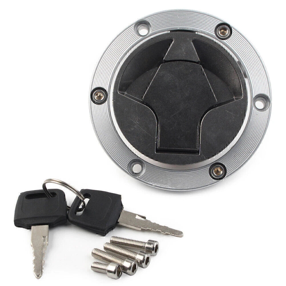 Fuel Gas Tank Cap Cover Keys for Kawasaki Z250SL Ninja 250R/300 (2013-2020)